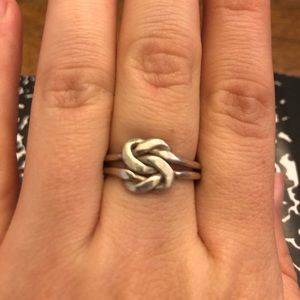 Silver Knot Ring
